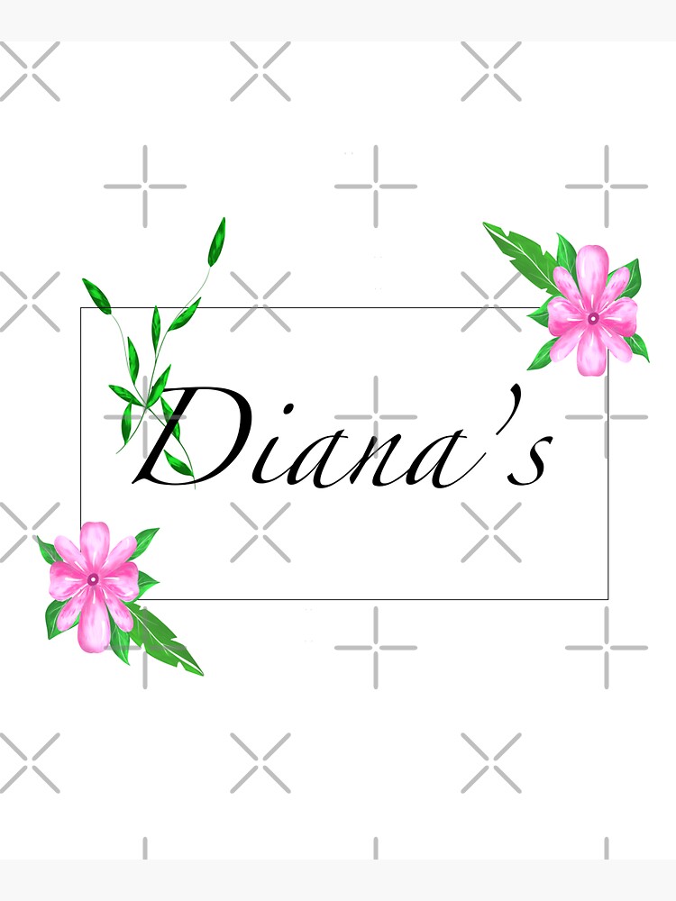 Dayana.Personalised gift ideas,floral name design  Tote Bag for Sale by  bambino12345678
