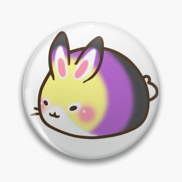 Item preview, Bunny Nonbinary designed and sold by AdvenaArt.