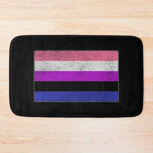 Item preview, Distressed Genderfluid Pride Flag designed and sold by Patrick Hiller.