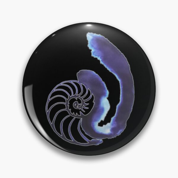 Orphan Black Cosima's Nautilus Shell Tattoo Pin
