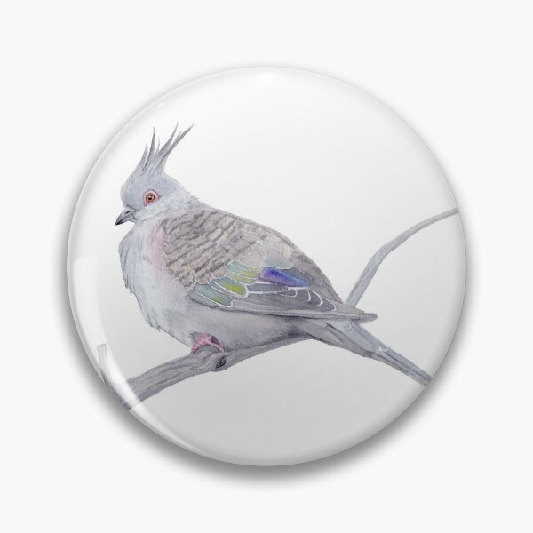 Item preview, Punk Pigeon (Crested Pigeon) designed and sold by Kathryn Price.