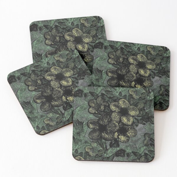Item preview, Artistic Yellow Potentilla Blossoms Seamless designed and sold by VikingVisual.