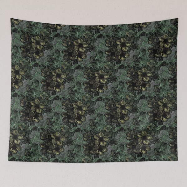 Item preview, Artistic Yellow Potentilla Blossoms Seamless designed and sold by VikingVisual.