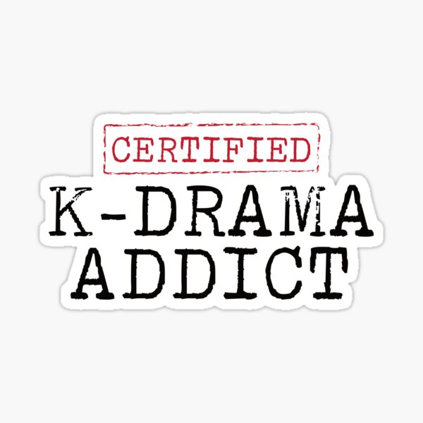 K-Drama Social Club Gift Korean Drama Lover KDrama' Sticker