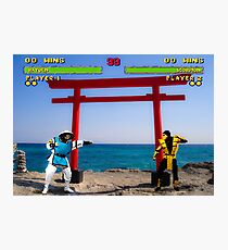 HD Kombat Photographic Print