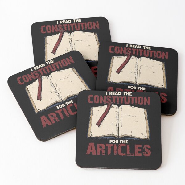 Item preview, I Read The Constitution For The Articles designed and sold by TooFlyDesign.