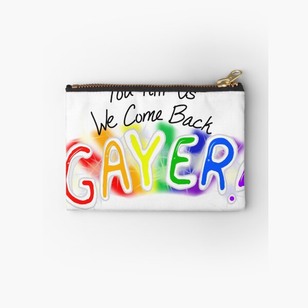 Item preview, We Come Back Gayer designed and sold by canvasslate.