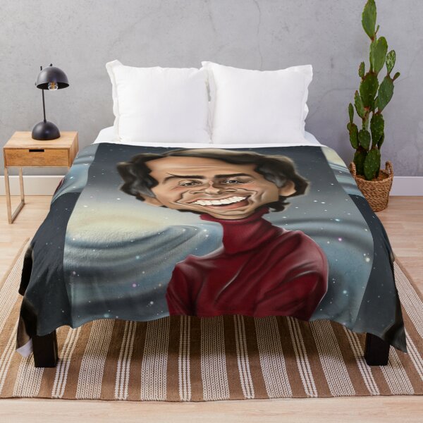 Item preview, Carl Sagan - Caricature designed and sold by samanthagilbert.