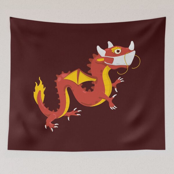 Item preview, Dragon with mask designed and sold by Emir Simsek.