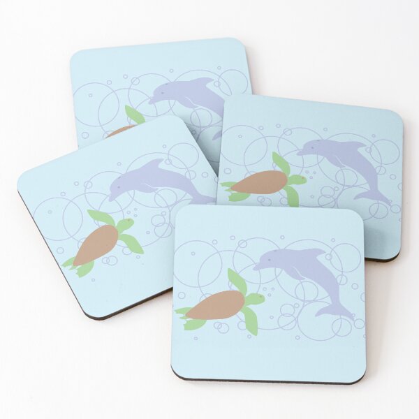 Item preview, Sea Turtle and Dolphin designed and sold by TheKohakuDragon.