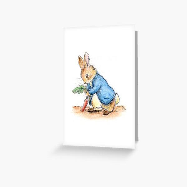 Peter rabbit Greeting Card