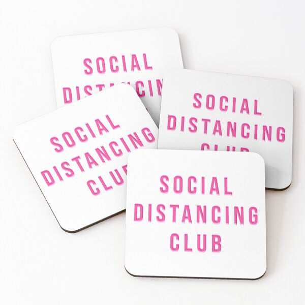 Item preview, social distancing club designed and sold by Jules Mars.