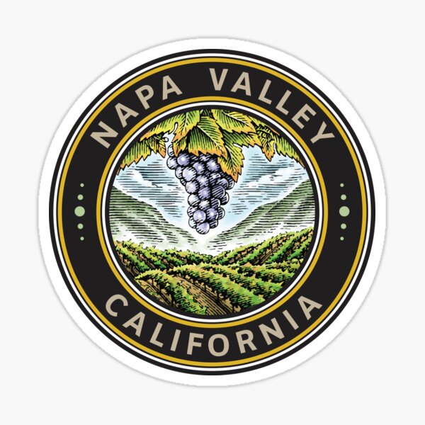 Item preview, Napa Valley California Seal designed and sold by travelwitheric.
