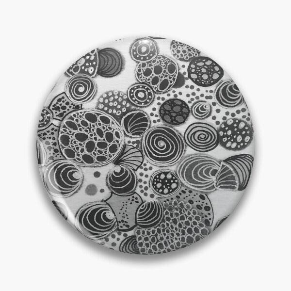 Item preview, Doodle dots black and white designed and sold by Lois Gardiner.