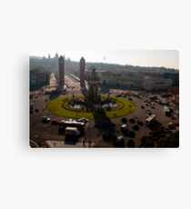 Placa Espana Canvas Print