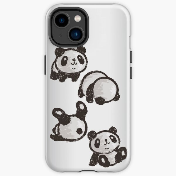 Rolling panda iPhone Tough Case