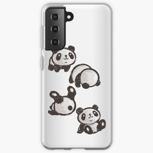 Rolling panda Samsung Galaxy Soft Case