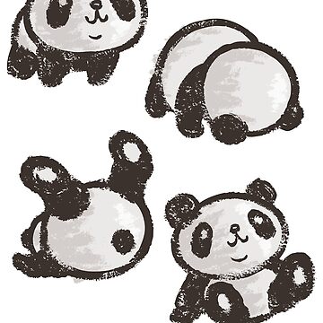 Artwork thumbnail, Rolling panda by sanogawa