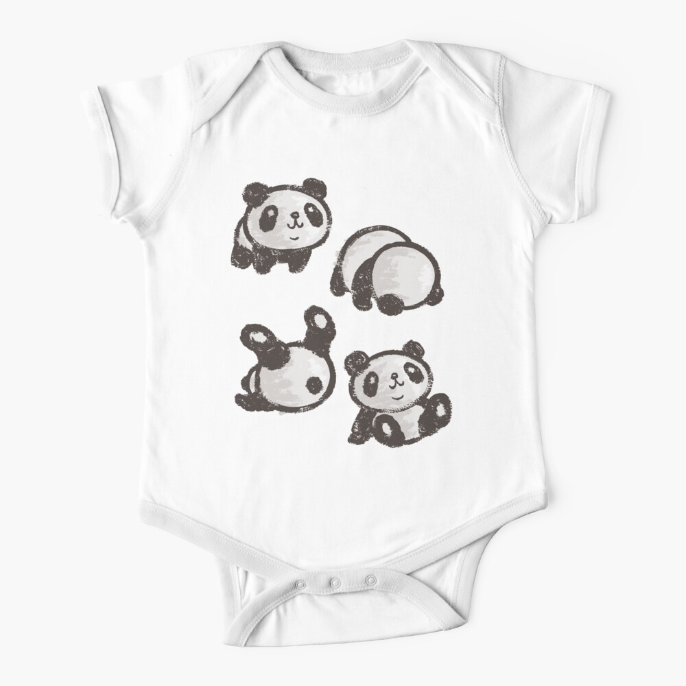 Rolling panda Baby One-Piece