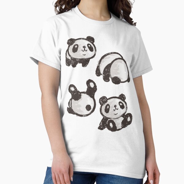 Rolling panda Classic T-Shirt