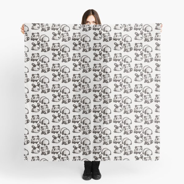 Rolling panda Scarf
