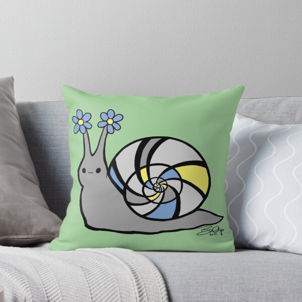 Item preview, White Tiger Snail designed and sold by biimyselfandi.