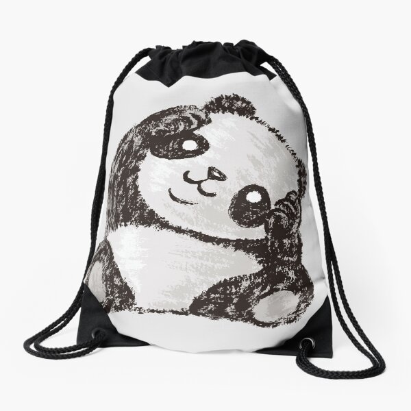 Cute Panda Drawstring Bag