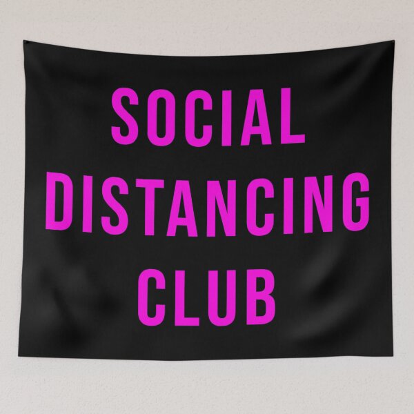 Item preview, social distancing pleaseee designed and sold by Jules Mars.