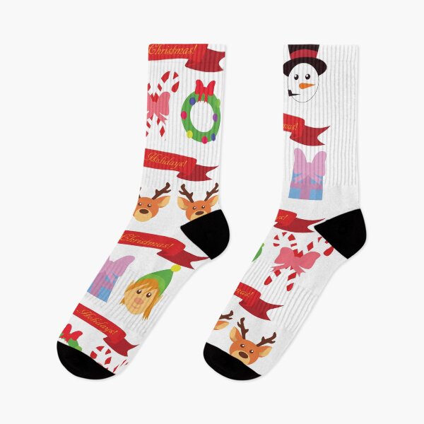 Item preview, Cute Christmas Pattern designed and sold by TheKohakuDragon.