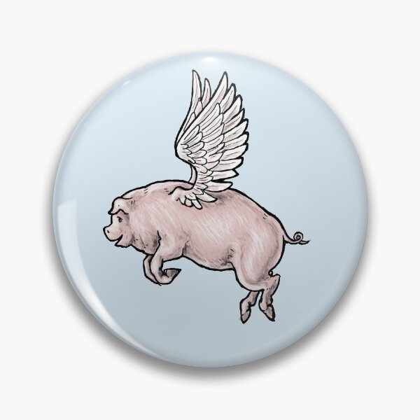 Item preview, Flying Pigs designed and sold by bluebell42.