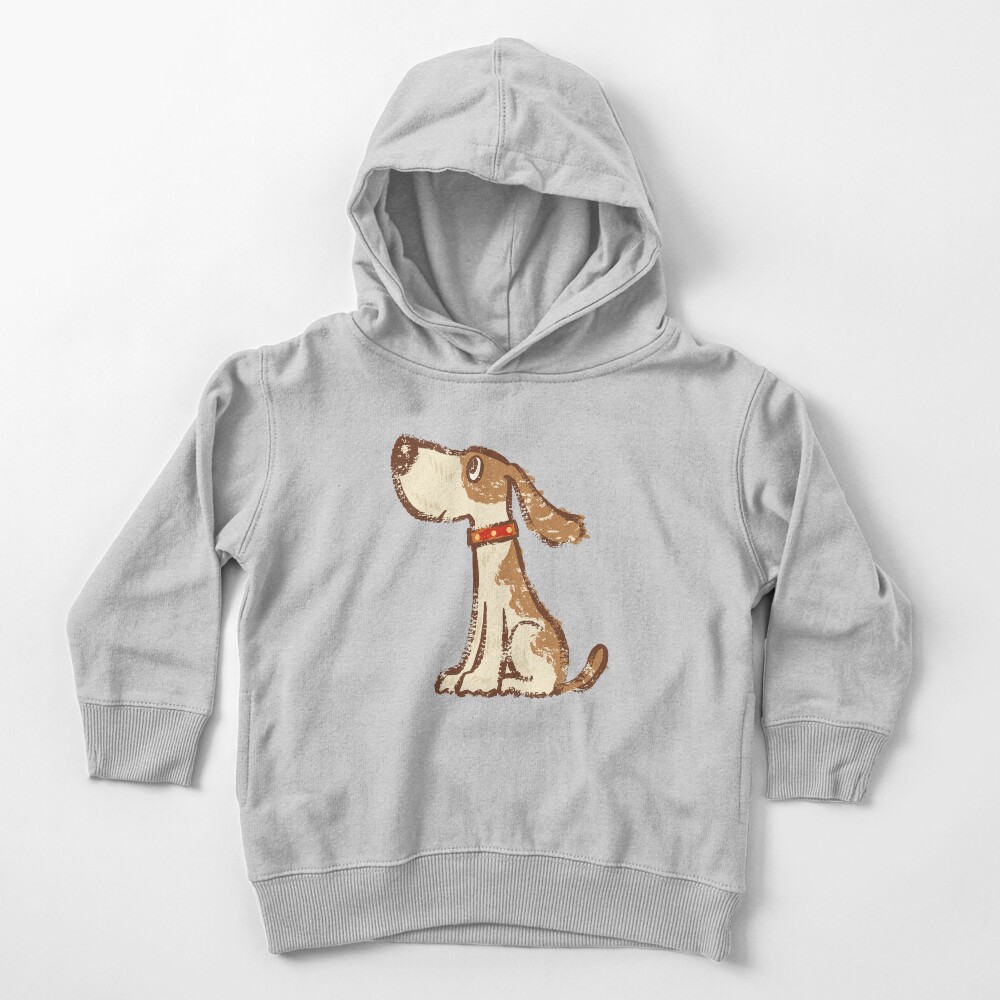 Hound sitting Toddler Pullover Hoodie