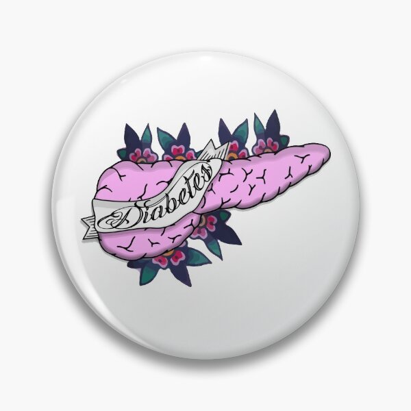 Item preview, Diabetes Tattoo designed and sold by Diabetic Designs.