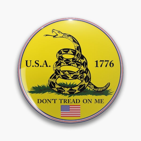 Item preview, Gadsden Don't Tread on Me USA Flag Circle  designed and sold by tonyhollywood.