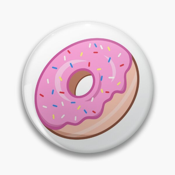 Item preview, strawberry frosted donut designed and sold by Santana-smiles.