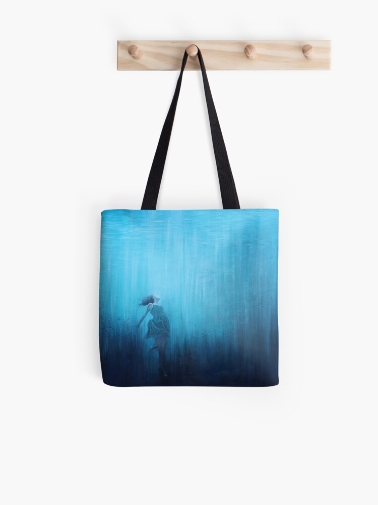 Thumbnail 1 of 2, Tote Bag, Just Breathe designed and sold by Nicole Grimm-Hewitt.