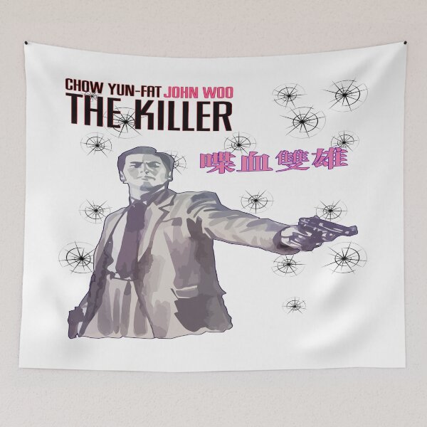 Item preview, The Killer Chow Yun-Fat John Woo Danny Lee Bullet Holes Hong Kong Action Films designed and sold by 108dragons.