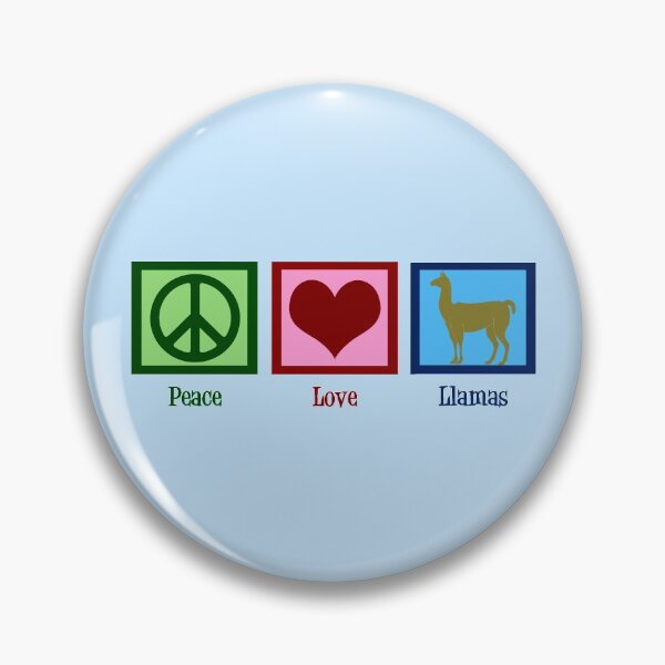 Item preview, Peace Love Llamas designed and sold by Epic Love Designs.