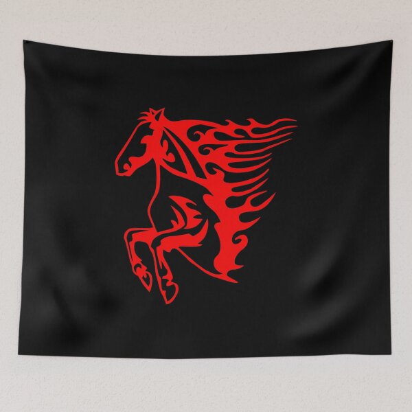 Item preview, Fire horse,  flaming action designed and sold by Pennylanemerch.