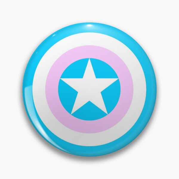Loverly Steve Captain America 3 Civil War Bucky Shields Collar Pin Badge Brooch 