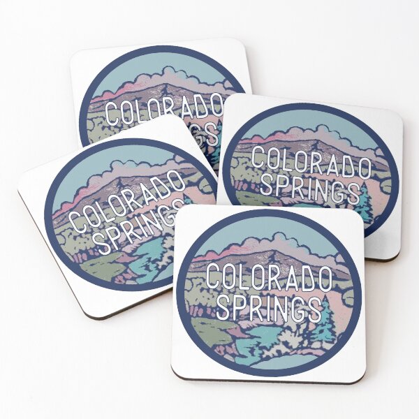 Item preview, Colorado Springs Vintage Decal designed and sold by Decal Mania.