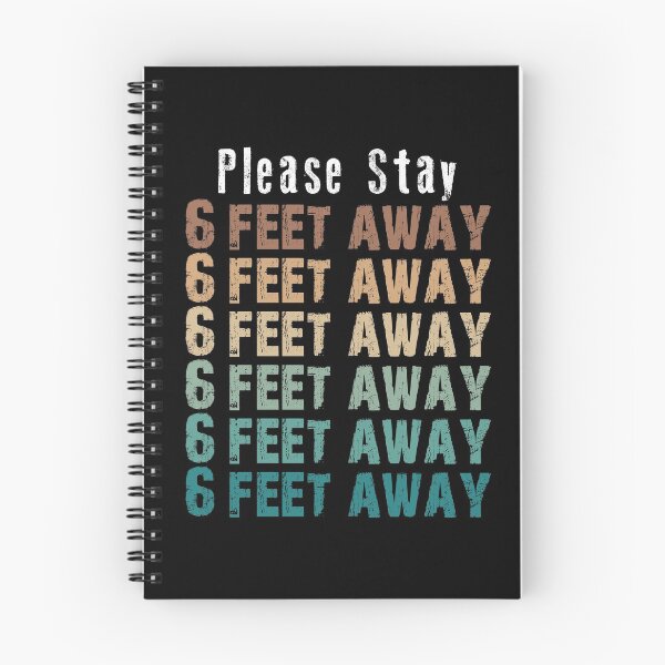 Item preview, PLEASE STAY 6 FEET AWAY  designed and sold by AnimaLovers.