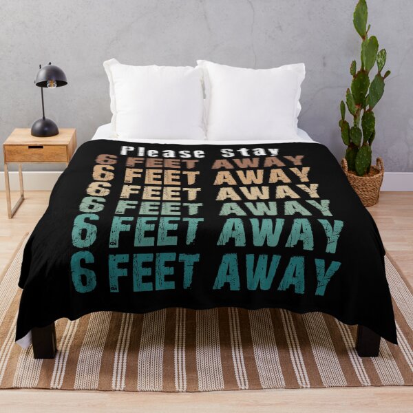 Item preview, PLEASE STAY 6 FEET AWAY  designed and sold by AnimaLovers.