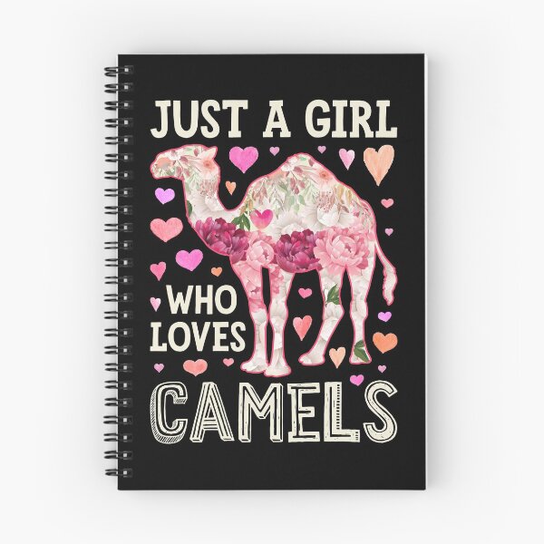 Item preview, Just a Girl Who Loves Camels Flower Shirt for Girls Women Kids Animal Lover Gifts designed and sold by LiqueGifts.