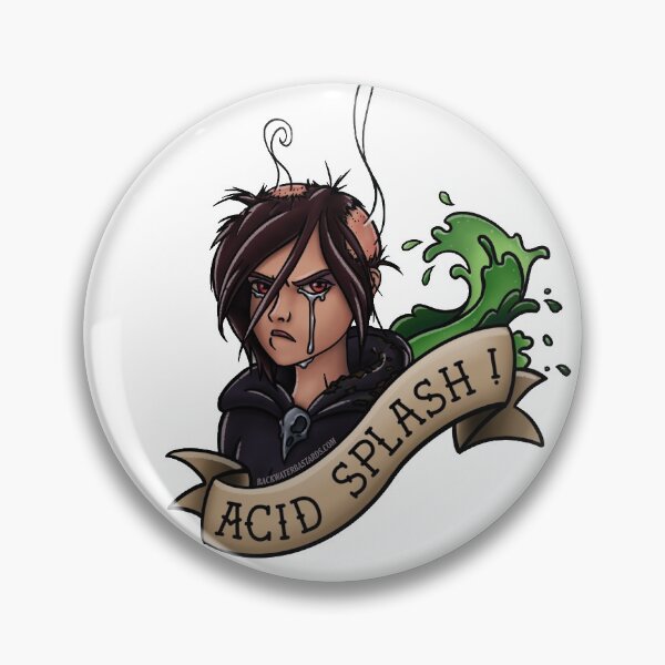 Item preview, CANTRIP: ACID SPLASH designed and sold by BackwaterB.