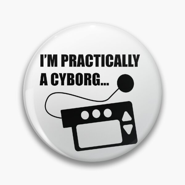 Item preview, Diabetes Cyborg designed and sold by Diabetic Designs.