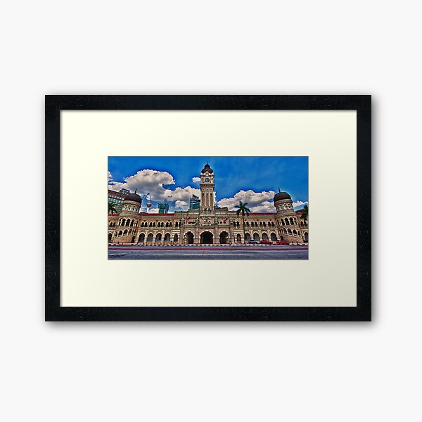 Sultan Abdul Samad Building Framed Art Print