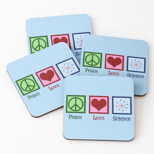 Item preview, Peace Love Science designed and sold by Epic Love Designs.