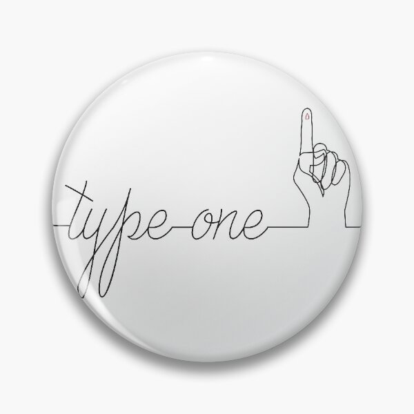 Item preview, Type One Finger designed and sold by Diabetic Designs.