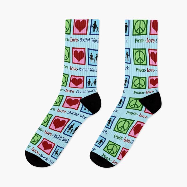 Item preview, Peace Love Social Work designed and sold by Epic Love Designs.