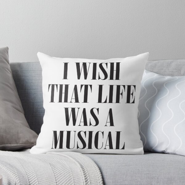 Item preview, I Wish That Life Was A Musical designed and sold by teesaurus.